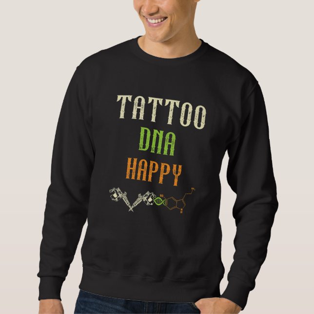 Sudadera Happy Dna Tattoo (Anverso)