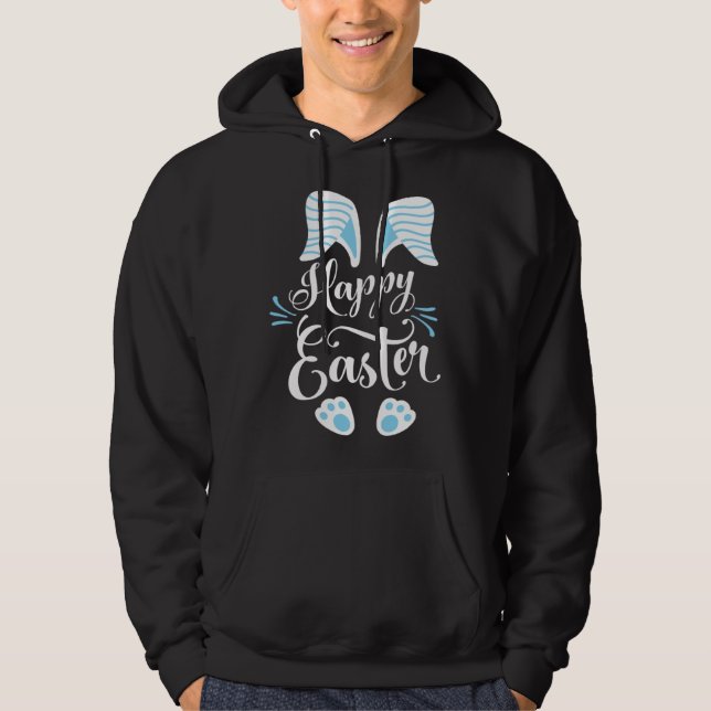 Sudadera Happy Easter Bunny Rabbit Face Easter Day Men Boys (Anverso)