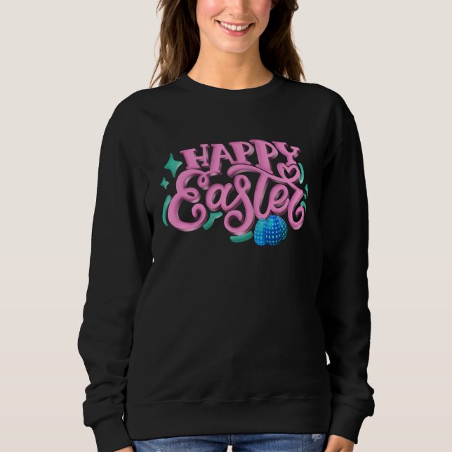Sudadera Happy Easter Day (Anverso)