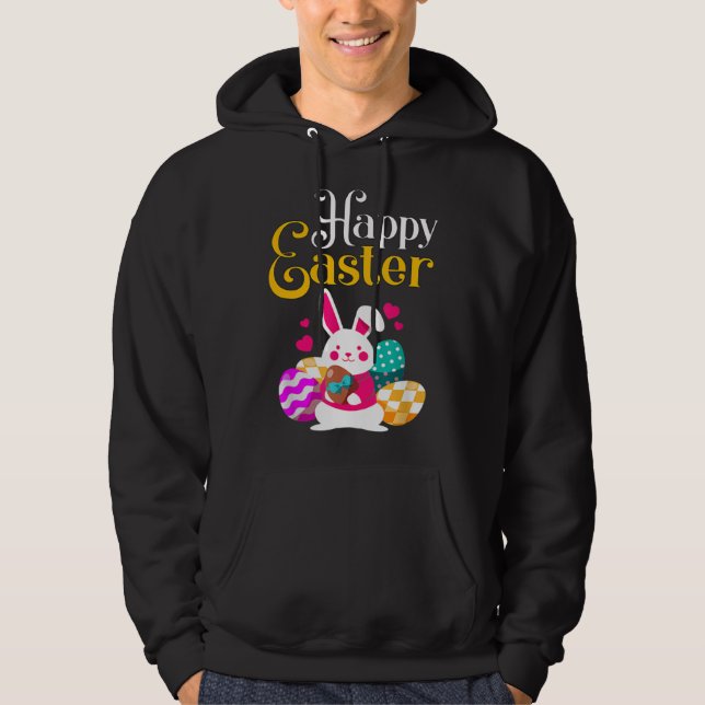 Sudadera Happy Easter for Girls and Women  Easter (Anverso)
