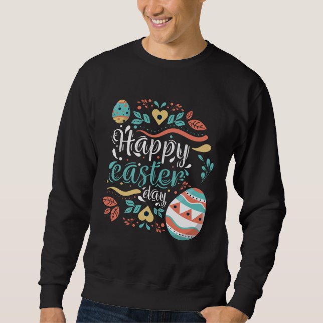 Sudadera Happy Easter T-Shirt Funny Easter 1 (Anverso)
