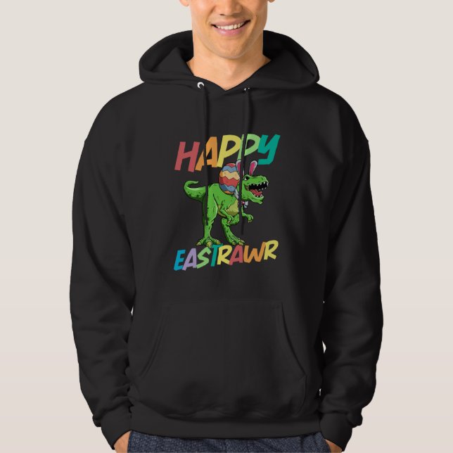 Sudadera Happy Eastrawr Rex Easter Rex Dinosaur Bunny Kid D (Anverso)
