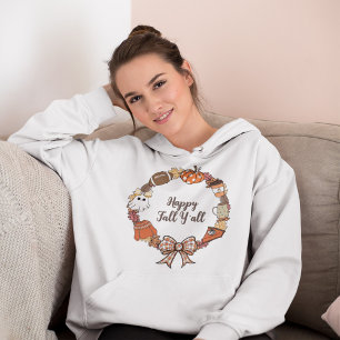 Sudadera Happy Fall Y'all Wreath
