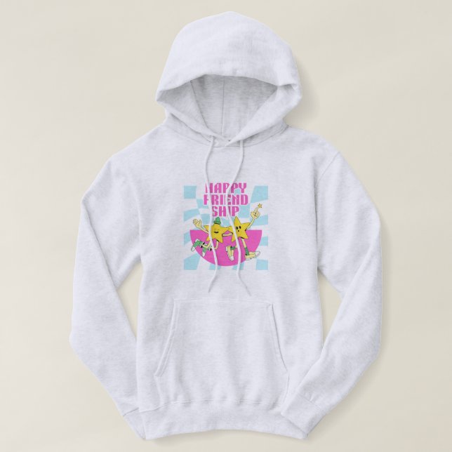 Sudadera Happy friendship  (Diseño del anverso)