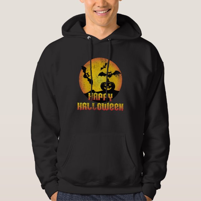 Sudadera Happy Halloween (Anverso)