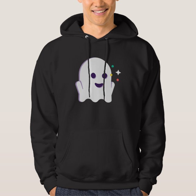 Sudadera Happy Halloween Ghost (Anverso)