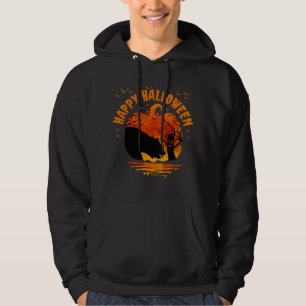 SUDADERA HAPPY HALLOWEEN HOMBRES MUJERES NIÑOS COSTUMBRES