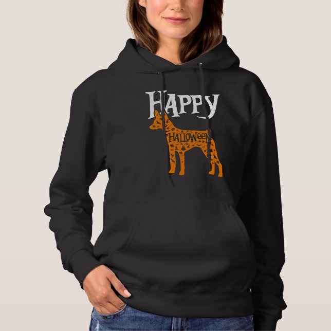 Sudadera Happy Halloween Toy Fox Terrier (Anverso)