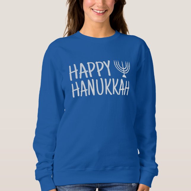 Sudadera Happy Hanukkah T-Shirt (Anverso)