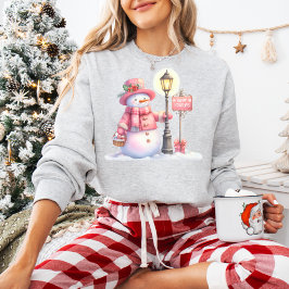 Sudadera Happy Holidays Snowman Sweatshirt