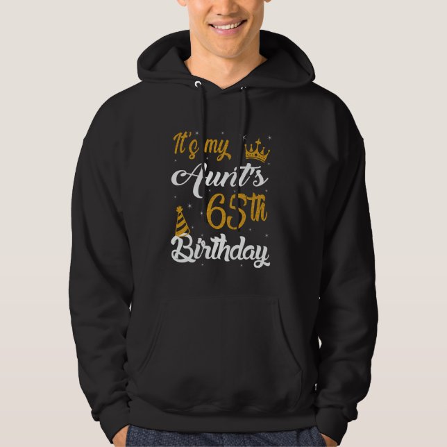 Sudadera Happy It's My Aunt's 65th Birthday 1960 65 Years O (Anverso)
