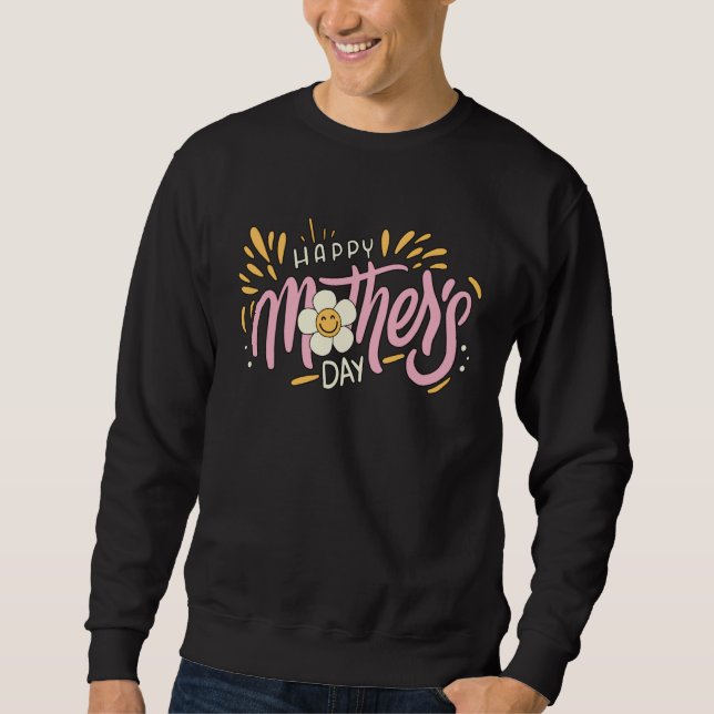 Sudadera Happy Mother s Day 2023 Groovy Mothers Day Butterf (Anverso)