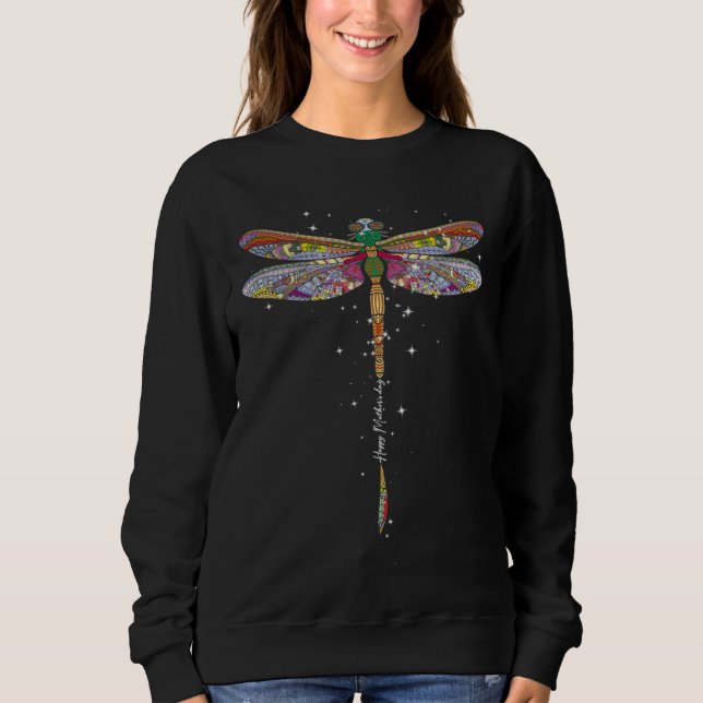 Sudadera Happy Mother s Day Dragonfly Mommy Mother Mummy Ma (Anverso)