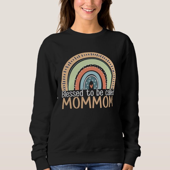 Sudadera Happy Mothers Day Women Blessed To Be Called Mommo (Anverso)