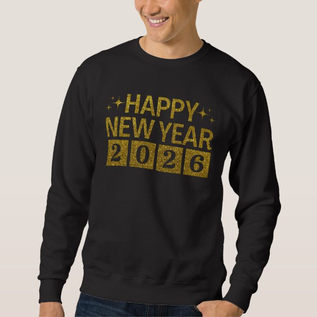 Sudadera Happy New Year 2026 (Anverso)