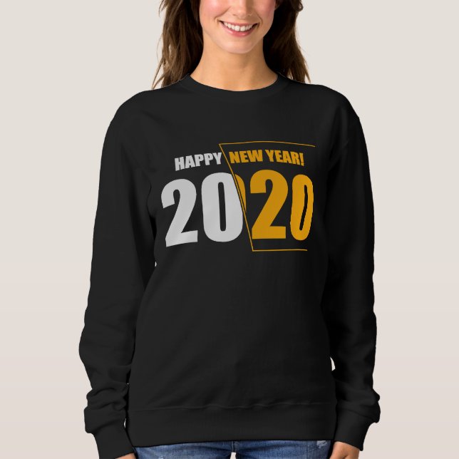 Sudadera Happy New Year Eve 2020 20 and 20 Party Midnight N (Anverso)