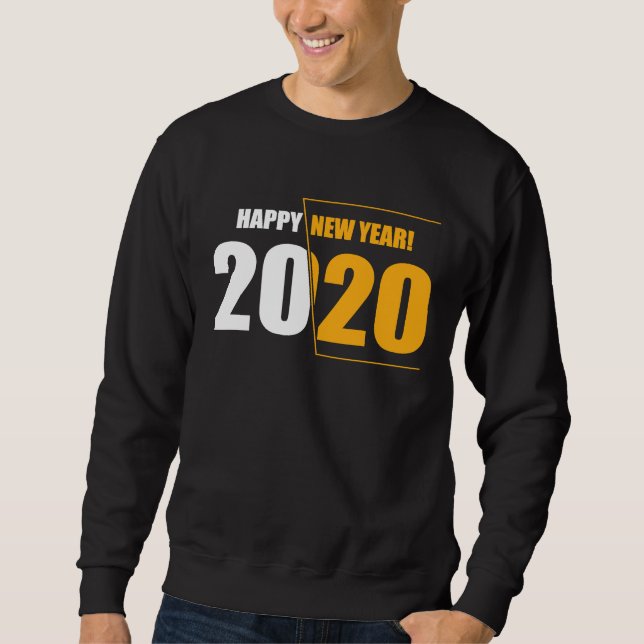 Sudadera Happy New Year Eve 2020 20 and 20 Party Midnight N (Anverso)