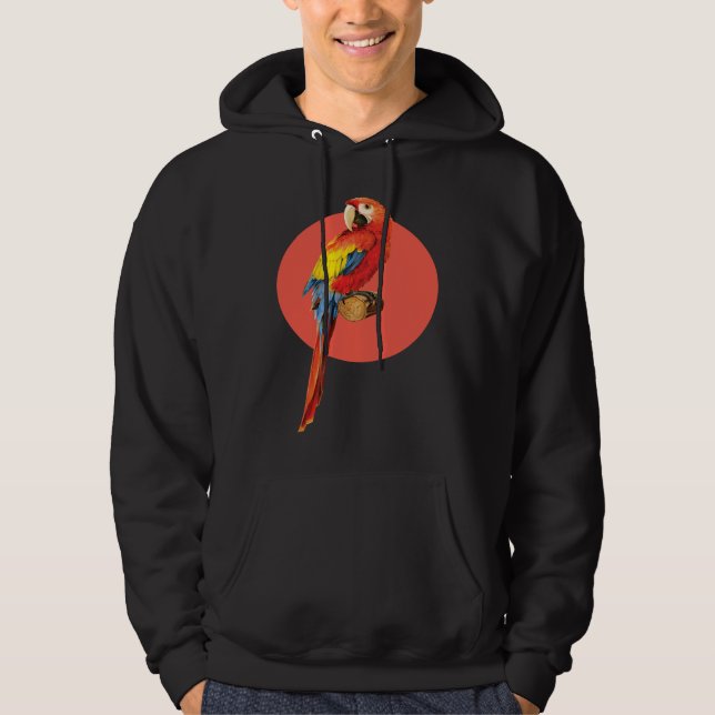 Sudadera Happy Parrot Bird  Detailed Graphic (Anverso)