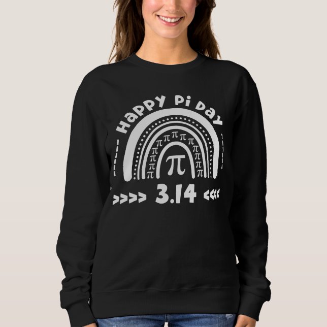 Sudadera Happy Pi Day Math Teacher and Students (Anverso)