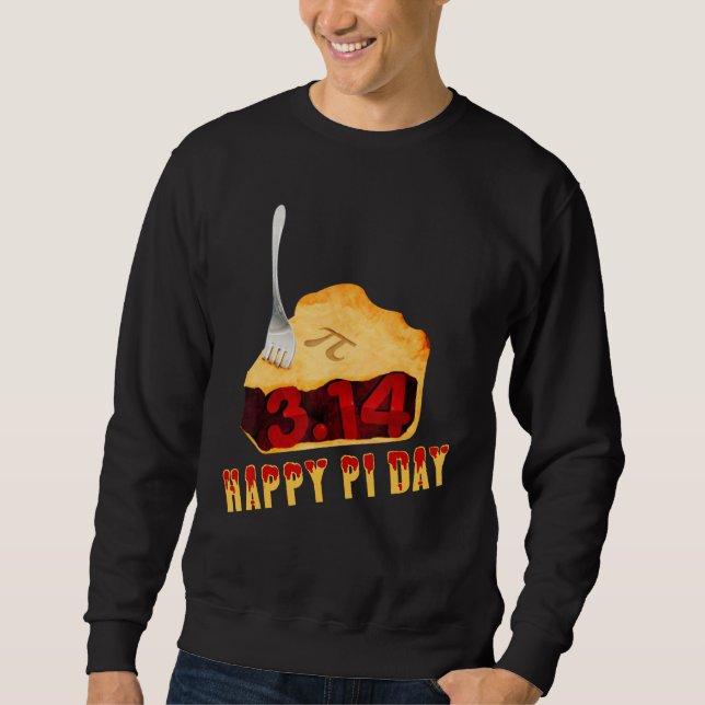 Sudadera Happy Pi Day Mmm Pi Mmm Pie Pi Day Math Teacher (Anverso)