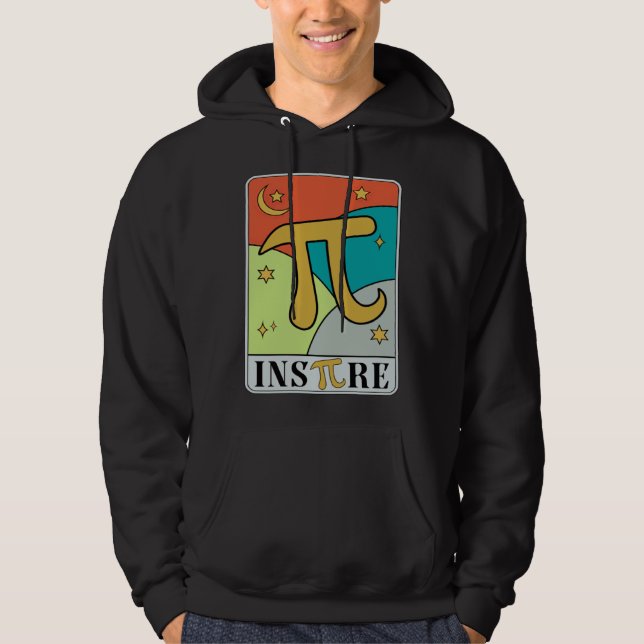 Sudadera Happy Pi Day Retro Groovy Math Teacher Math Geek P (Anverso)