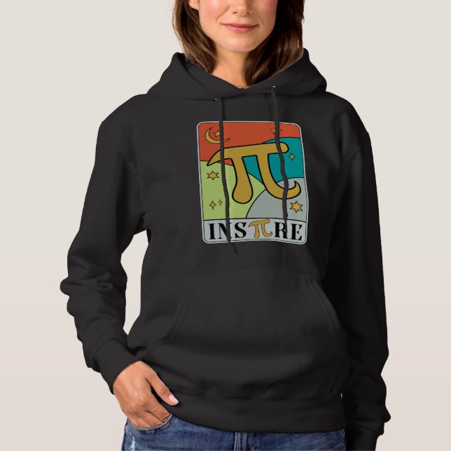 Sudadera Happy Pi Day Retro Groovy Math Teacher Math Geek P (Anverso)