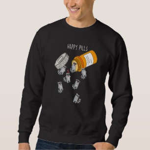 Sudadera Happy Pills Raccoon Funny Raccoon