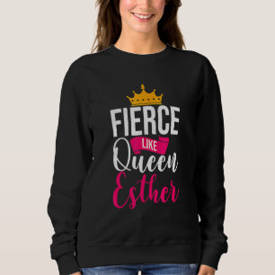 Sudadera Happy Purim Costume Idea Reina Esther Jewis hebrea