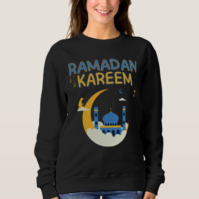 Sudadera Happy Ramadan Kareem 2023 Muslim Islam (Anverso)