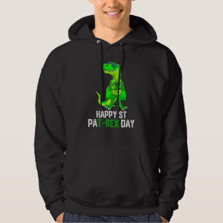 Sudadera Happy St Pat T Rex Patrick's Day Funny Dinosaur Bo