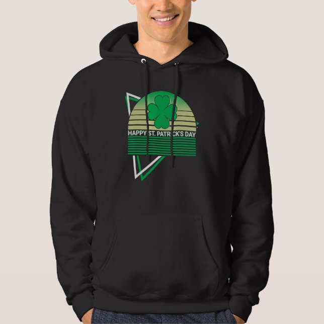 Sudadera Happy St. Patrick's Day Happy St. Patrick's Day Ir (Anverso)