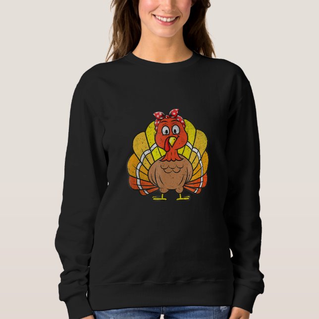 Sudadera Happy Thanksgiving 2021  Turkey Day Autumn Fall Se (Anverso)