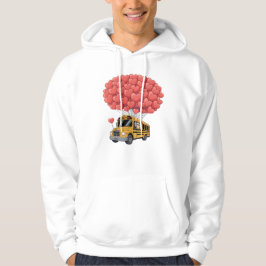Sudadera Happy Valentine's Day Bus with Owl