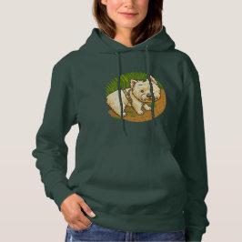 Sudadera Happy Westie on Nature Trail