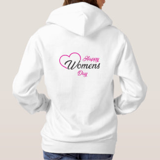 Sudadera  happy women's day 2026 hoodies celebration