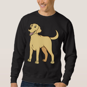Sudadera Happy Yellow Labrador Retriever