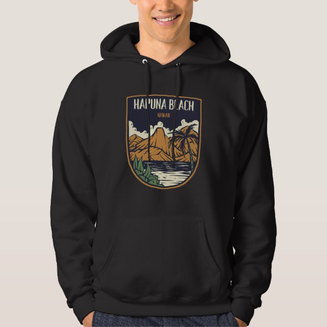Sudadera Hapuna Beach Hawaii State Park (Anverso)