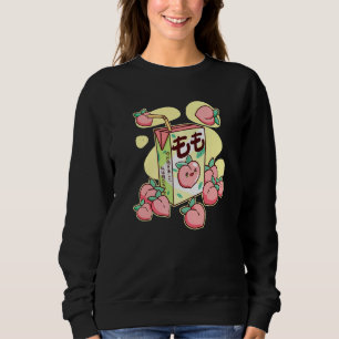Sudadera Haraju de vaporwave estético de leche de jugo japo