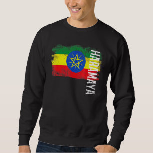 Sudadera Haramaya Bandera De Etiopía Para Hombres Etíopes K