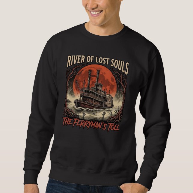 Sudadera Hardball Syndicate River of Souls Horror (Anverso)