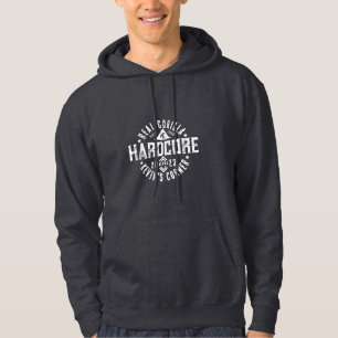 Sudadera HARDCORE Gorila Real Construido Mal Alfa macho