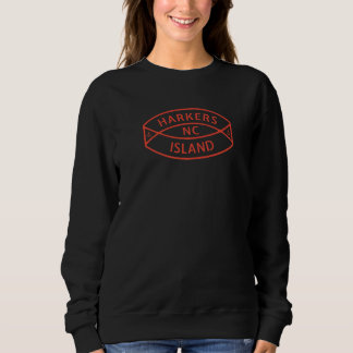Sudadera Harkers Island NC Summertime Vacationing Anchor Ri