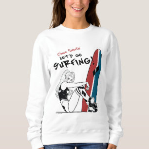 Sudadera Harley Quinn - Vamos a practicar surf