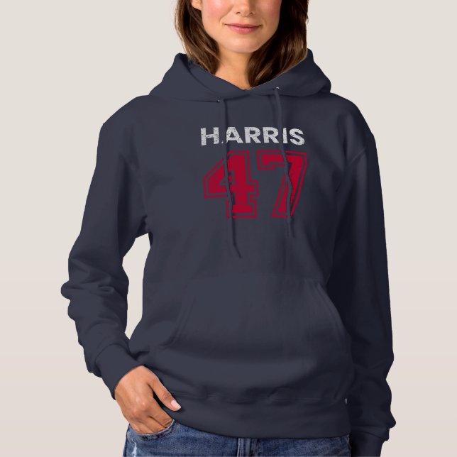 Sudadera Harris 47 I - Kamala Harris Por Presidente (Anverso)