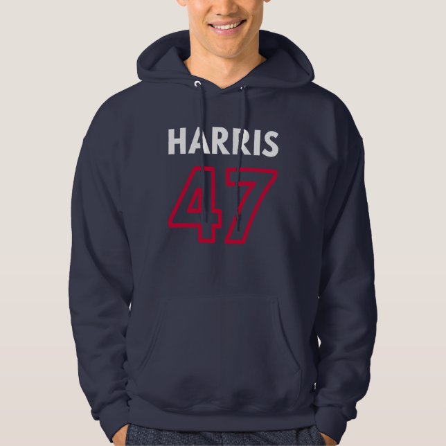 Sudadera Harris 47 III - Kamala Harris A Presidente (Anverso)