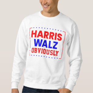 Sudadera Harris Walz obviamente Kamala Harris por el presid