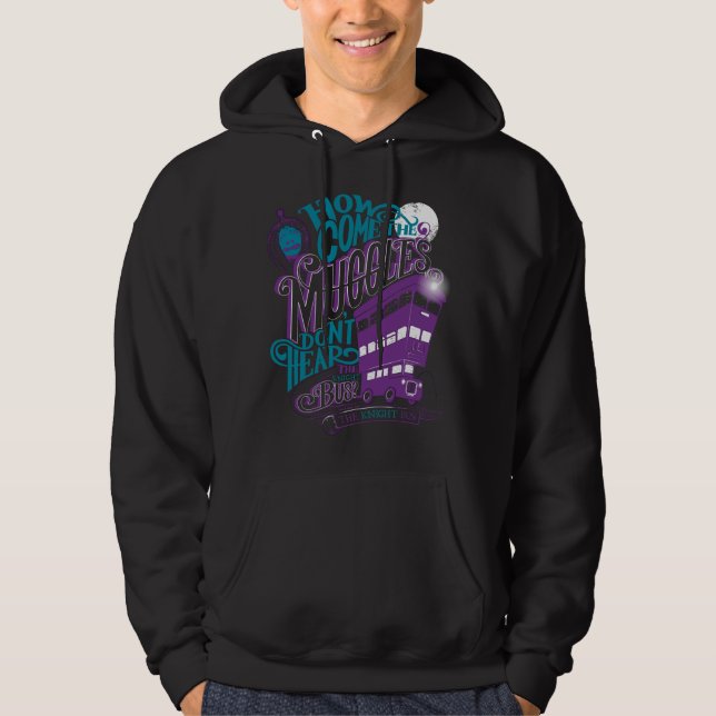 Sudadera Harry Potter | El Bus Caballero Tipografía Gráfica (Anverso)