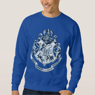 Sudadera Harry Potter   Escudo de Hogwarts - Azul