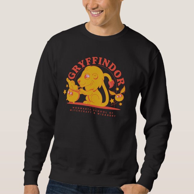 Sudadera HARRY POTTER™ | Escuela Cute GRYFFINDOR™ Hogwarts (Anverso)