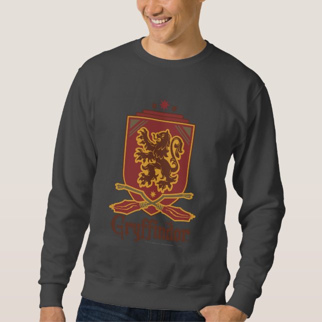 Sudadera Harry Potter | Gryffindor QUIDDITCH™  Insignia (Anverso)